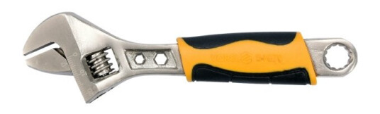 Vorel Svensk Type Justerbar Skiftenøkkel 200 Mm Gummihåndtak  54071 