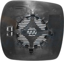 Speilglass ytterspeil VAN WEZEL 4312839