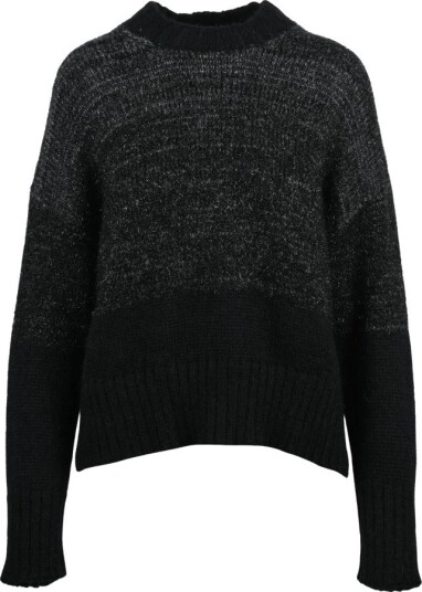 Alpha Studio Dame Strikkevarer Svart XS,
