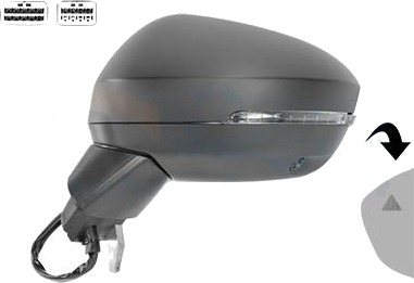 Sidespeil VAN WEZEL 3376827 Sidespeil VAN WEZEL 3376827