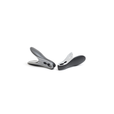 Klesklyper 8-pakning “Smart Pegs”, svart/grå