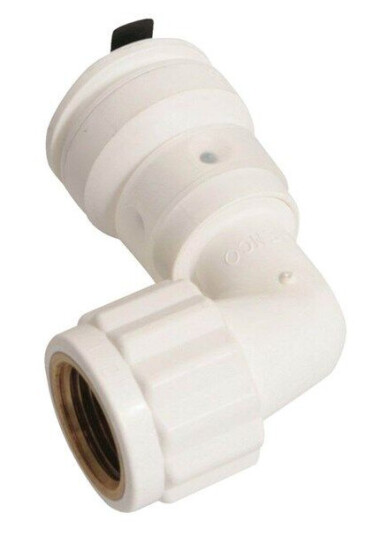 Henco bent 90° female iron adapter 20x3/4