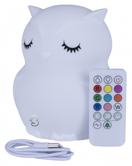 MesMed MM013 Silikone Natlampe Ugle