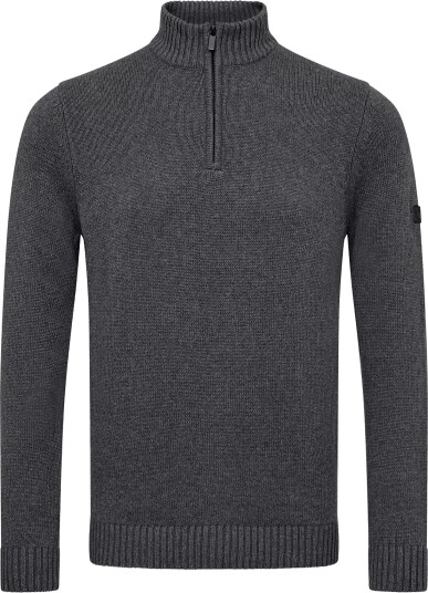 Bruun & Stengade Bs Cunha Regular Fit Knitwear Grey XL