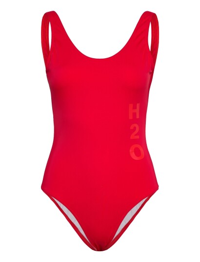 H2O Tornø Logo Swimsuit   Red   XS