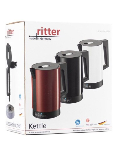 Ritterwerk Vannkoker ritter fontana5 - Rød - 2800 W