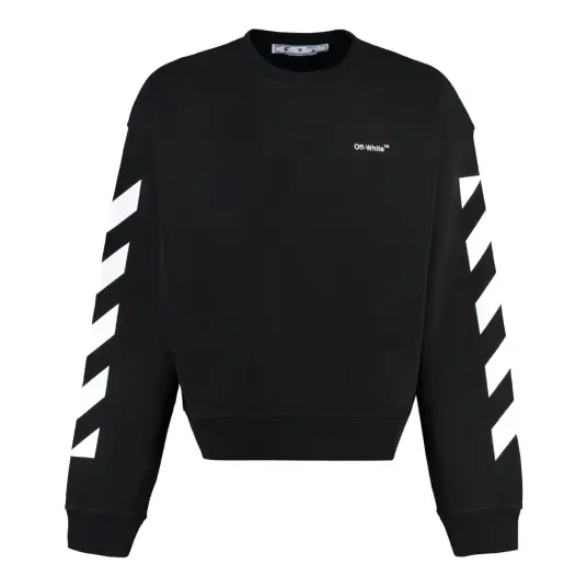 Off White Herre Gensere & Hettegensere Svart L, Off White Herre Gensere & Hettegensere Svart L,