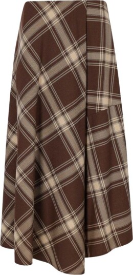 Weekend Max Mara Dame Skjørt Brun XS,