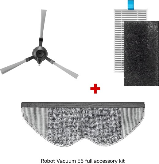 Xiaomi Robot Vacuum Mop Pad+Side Brush+Filter Bundle Xiaomi Robot Vacuum Mop Pad+Side Brush+Filter Bundle