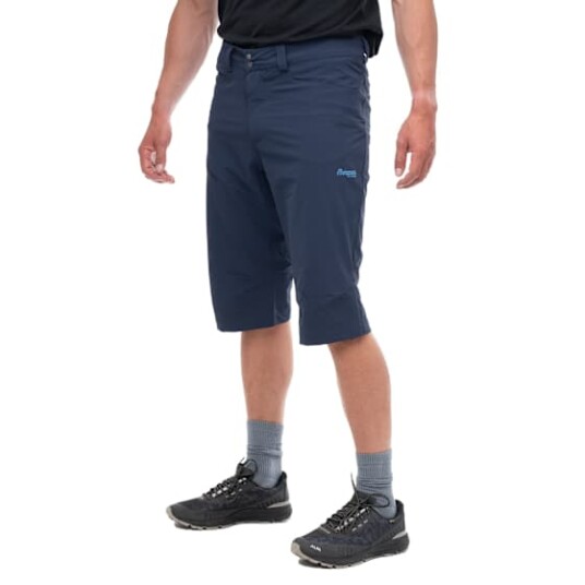 Bergans Vandre Light Softshell Long Shorts Men Navy Blue 56