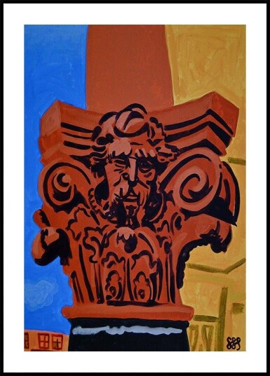 Venice Mustache Plakat Plakat / 50x70cm Venice Mustache Plakat Plakat / 50x70cm