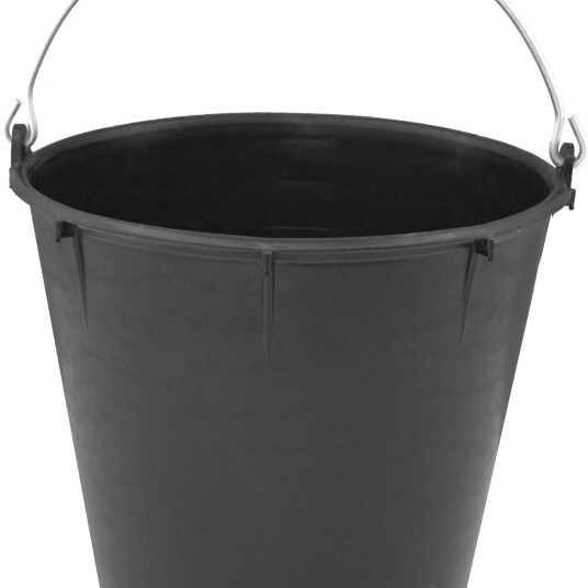 V Plast Bøtte 7l Svart