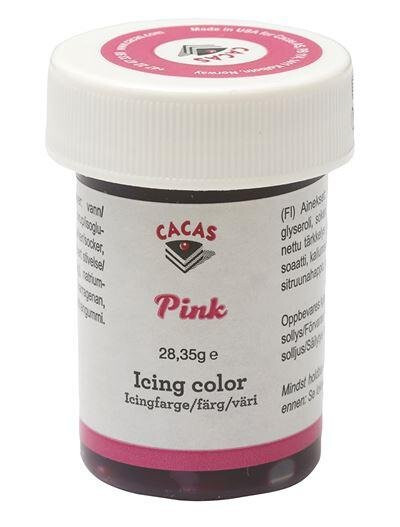 Cacas  Icing/konditorfarge rosa