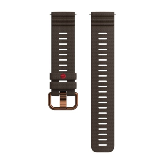 Polar silikonarmbånd 22 mm brun Polar silikonarmbånd 22 mm brun