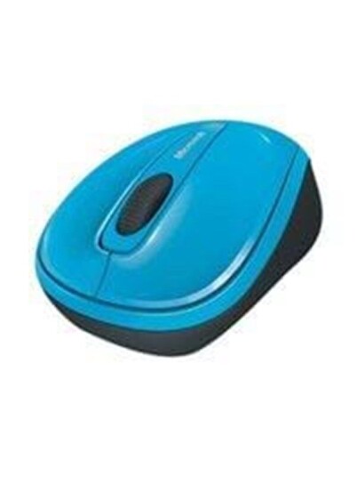 Microsoft Wireless Mobile Mouse 3500 Cya - Mus - Optisk - 3 knapper - Blå