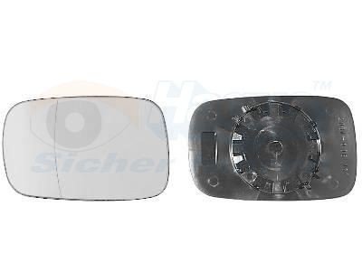 Speilglass ytterspeil VAN WEZEL 4348832 Speilglass ytterspeil VAN WEZEL 4348832
