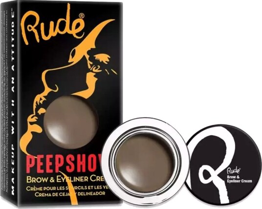 Rude Cosmetics Peep Show Brow & Eyeliner Cream Private Moment 88034 (U) 3 g