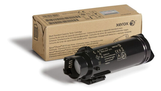 Xerox Phaser 6510 BK Toner - 106R03476 Original - Svart 2500 sider Xerox Phaser 6510 BK Toner - 106R03476 Original - Svart 2500 sider