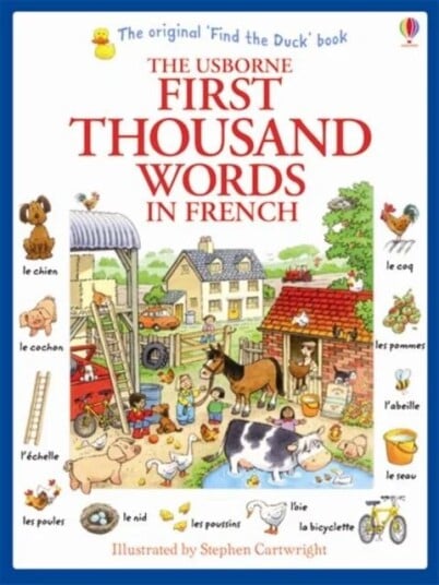 First Thousand Words In French Av Heather Amery