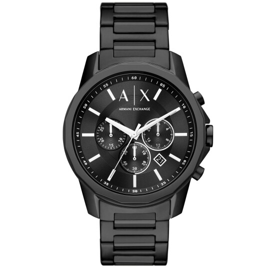 Armani Exchange Banks AX1722 - Herre - 44 mm - Analog - Kvarts urverk - Mineralglas Armani Exchange Banks AX1722 - Herre - 44 mm - Analog - Kvarts urverk - Mineralglas