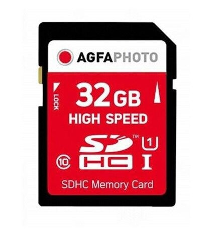 Agfa Photo - flash memory card - 32 GB - SDHC Agfa Photo - flash memory card - 32 GB - SDHC