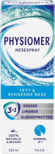 Physiomer Normal Jet saltvannsspray 135 ml