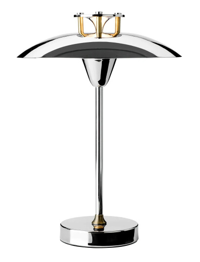 Halo Design Mini Stepp 1-2-3 Portable Table Lamp - Silver - H:23CM Halo Design Mini Stepp 1-2-3 Portable Table Lamp - Silver - H:23CM