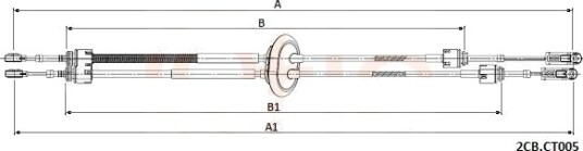 Kabel, girmekanisme COFLE 92.2CB.CT005