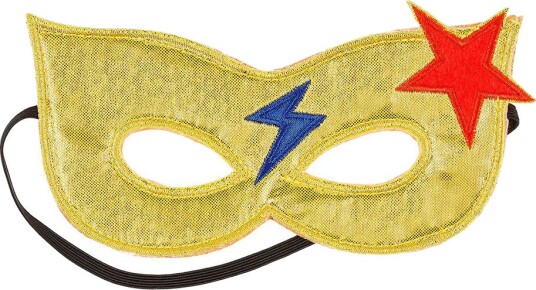 Souza Superheltmaske Til Barn 3+ År Gull