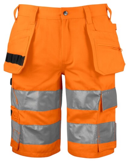 ProJob 6535 Shorts En Iso 20471 Kl 2/1 Orange/Black C64/164