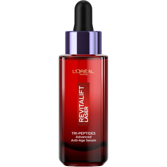 L'Oréal Paris Revitalift Tri-Peptides Ansiktsserum 30 ml - Anti-Age med Hyaluronsyre og Vitamin C L'Oréal Paris Revitalift Tri-Peptides Ansiktsserum 30 ml - Anti-Age med Hyaluronsyre og Vitamin C