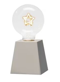 Konstsmide Wooden Decoration Figur Hvit Tre Universell IP20 6 timer