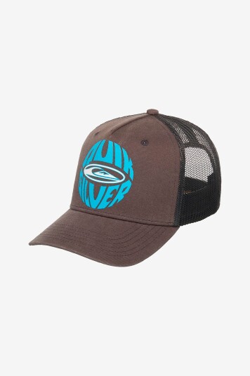 Quiksilver Cap Decades Cotton H Trucker Youth Svart Quiksilver Cap Decades Cotton H Trucker Youth Svart