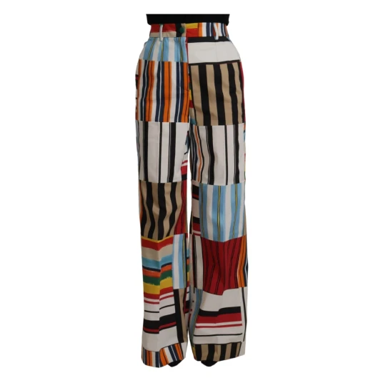 Dolce & Gabbana Dame Bukser Flerfarget 2XS