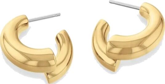 CALVIN KLEIN SS/GP EARRINGS Gull