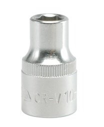 Yato 10mm Hexagonal Socket 1/2" Pipenøkkel i Krom-Vanadium