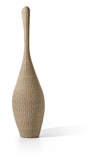 Gervasoni Bolla Gulvlampe Extra Stor Rattan