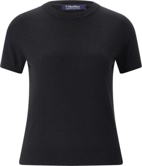 Max Mara Dame Strikkevarer Svart L,