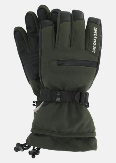 St. Anton Ski Glove Dk. Olive Green S Skihansker