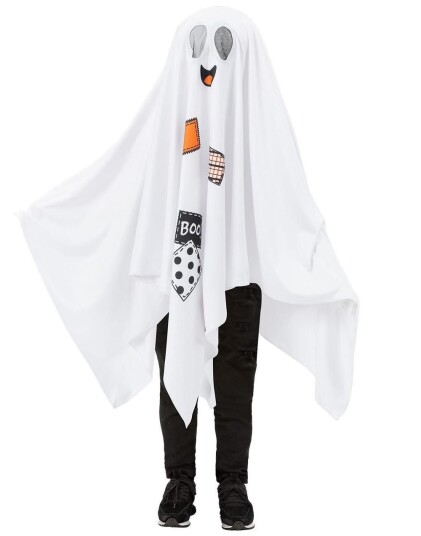 Boo Ghost Unisex Spøkelsekostyme til Barn