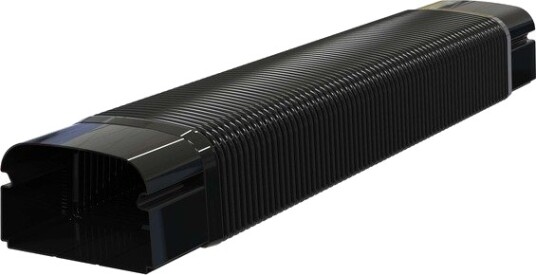 GrøntKlima AS Optima T Overgang Fleksibel MF75 75 X 56mm Sort