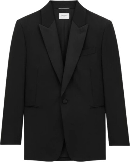 Saint Laurent Herre Jakker Svart XL,