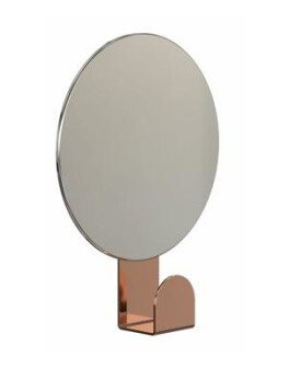 Frost Unu sminkespeil, Ø12 cm, kobber