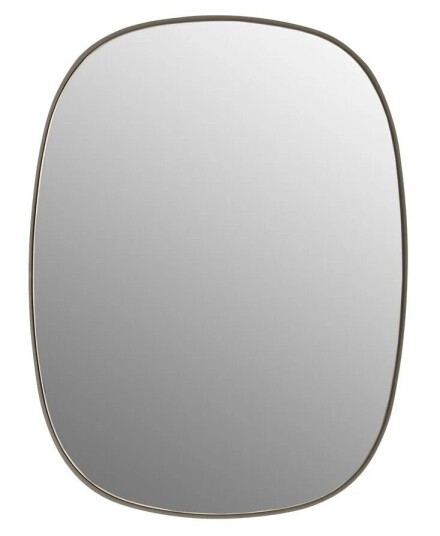Muuto Framed speil lite Taupe-clear