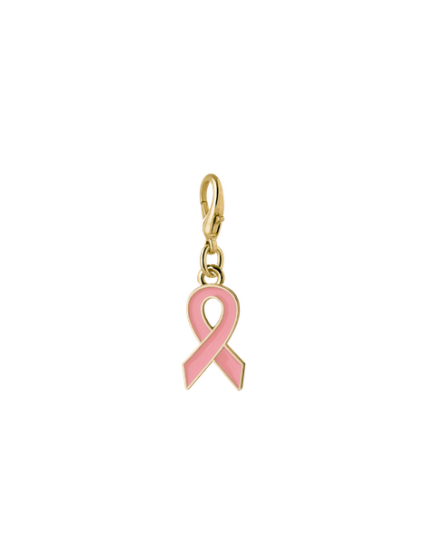 Charm Pink Ribbon Charm Pink Ribbon
