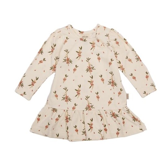 Petit Piao Kjole Gather Printed Sea Buckthorn