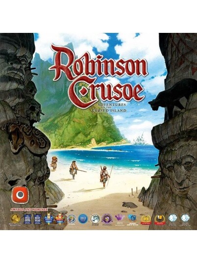 Portal Games Robinson Crusoe Barnespill - Eventyr på Fortryllede Øya
