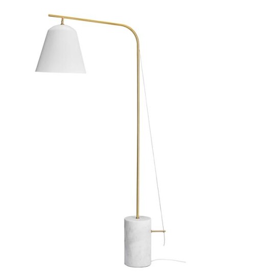 NORR11 Line Two Gulvlampe Hvit