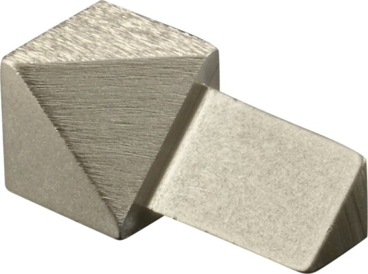 GENESIS INNVENDIG HJØRNESTYKKE 10MM 45 GRADER MATT ALU 4PK.