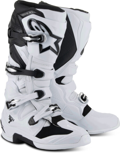 Alpinestars Crosstøvler Tech 7 Hvit- Svart Alpinestars Crosstøvler Tech 7 Hvit- Svart